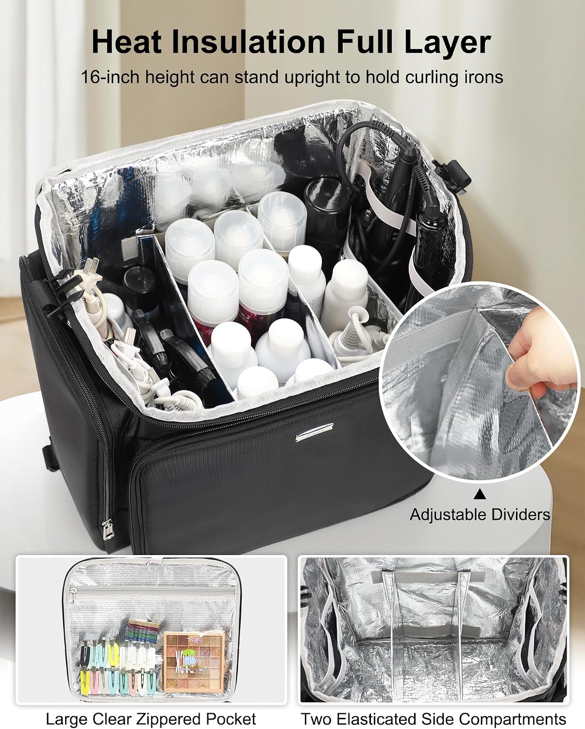 กระเป๋าเครื่องสำอางแบบมีล้อพร้ - Tool Bag บทวิจารณ์และราคา