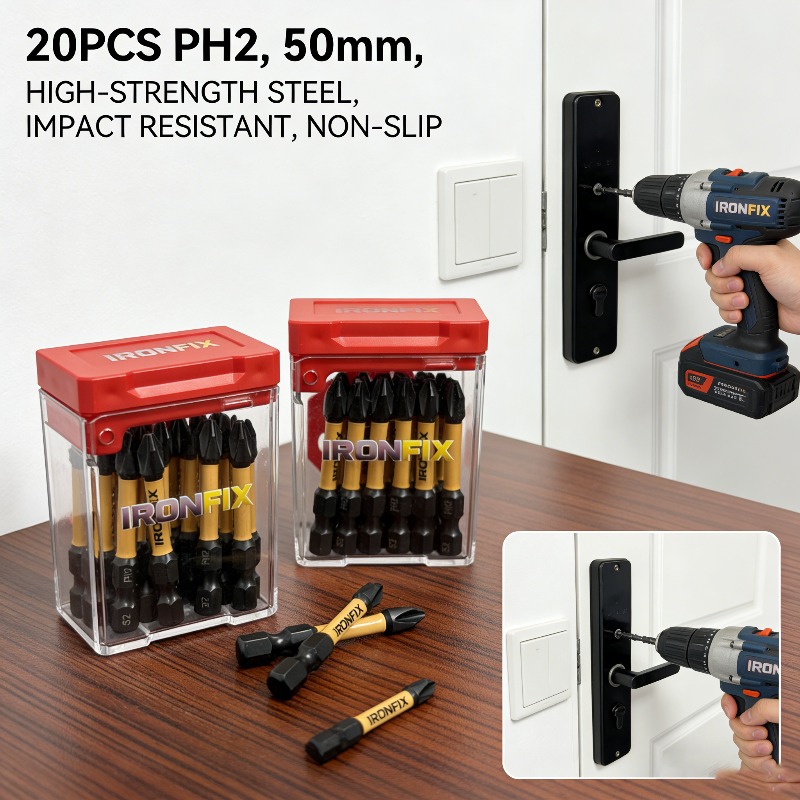 ชุดดอกไขควง PH2 20 ชิ้น ทนทาน  - Screwdriver Set บทวิจารณ์และราคา