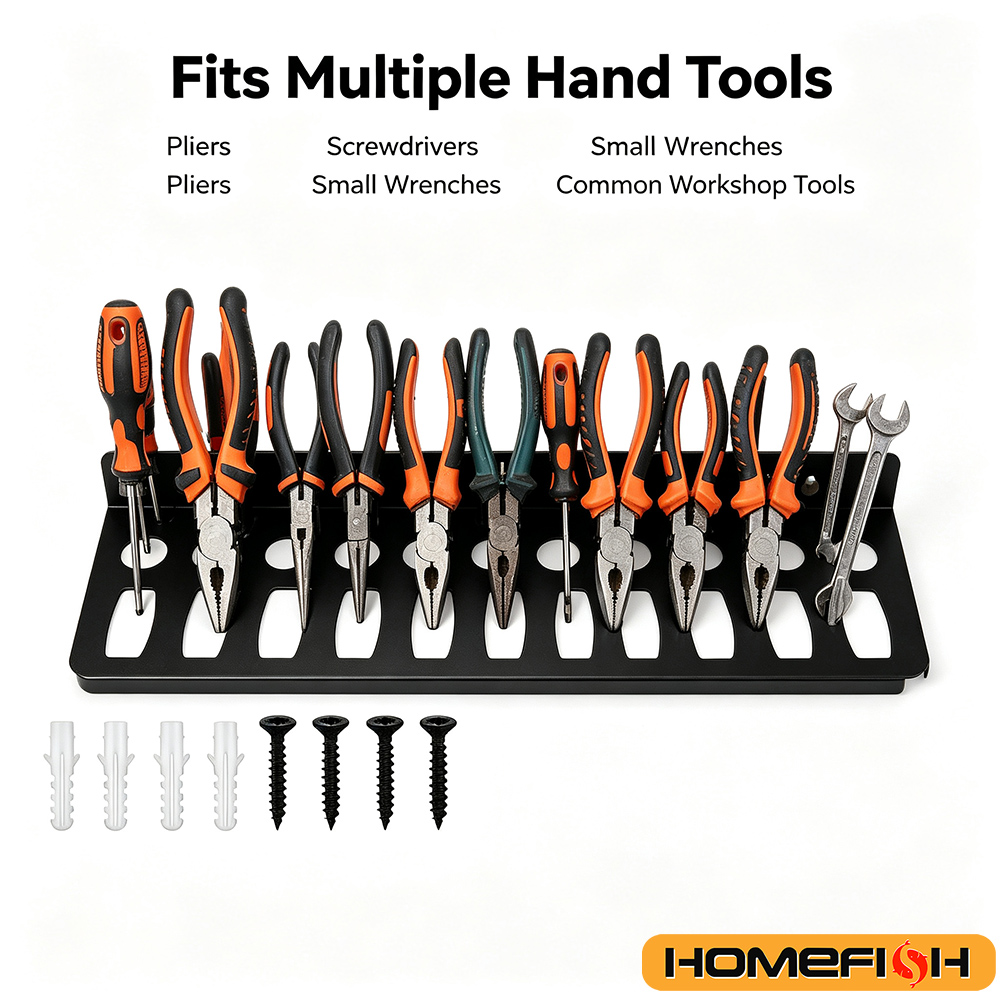 ราวแขวนเครื่องมือติดผนัง ที่เก - Hand Tools In Workshop บทวิจารณ์และราคา
