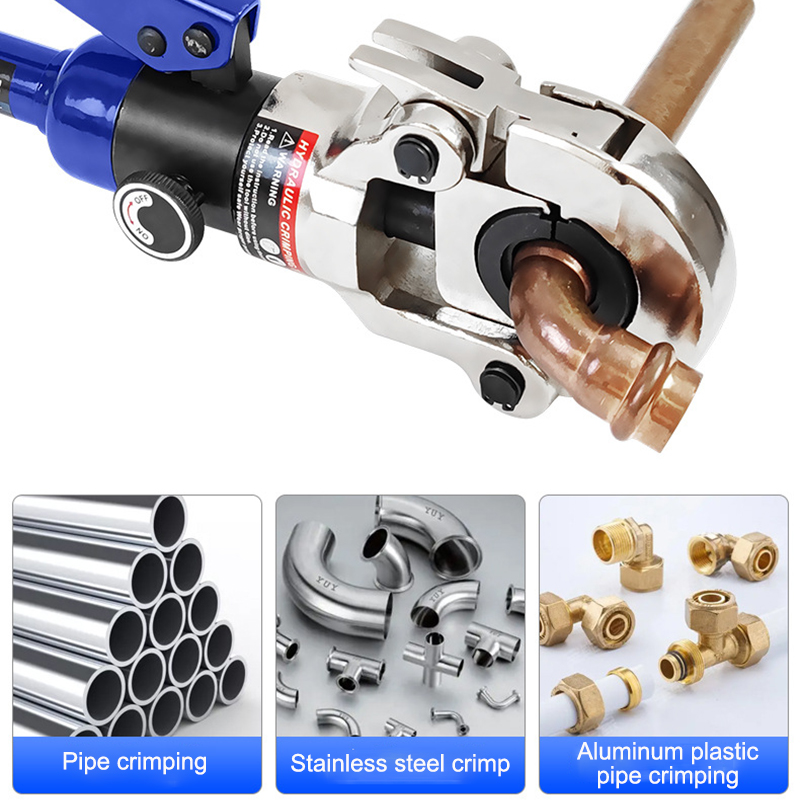 เครื่องมือจีบไฮดรอลิกแบบแมนนวล - Pliers บทวิจารณ์และราคา