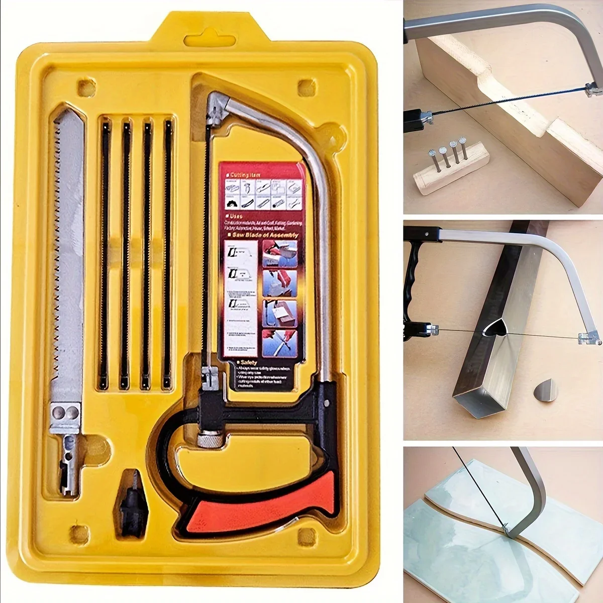 ชุดเลื่อยตัดเหล็ก, เลื่อยเหล็ก - Hacksaw บทวิจารณ์และราคา