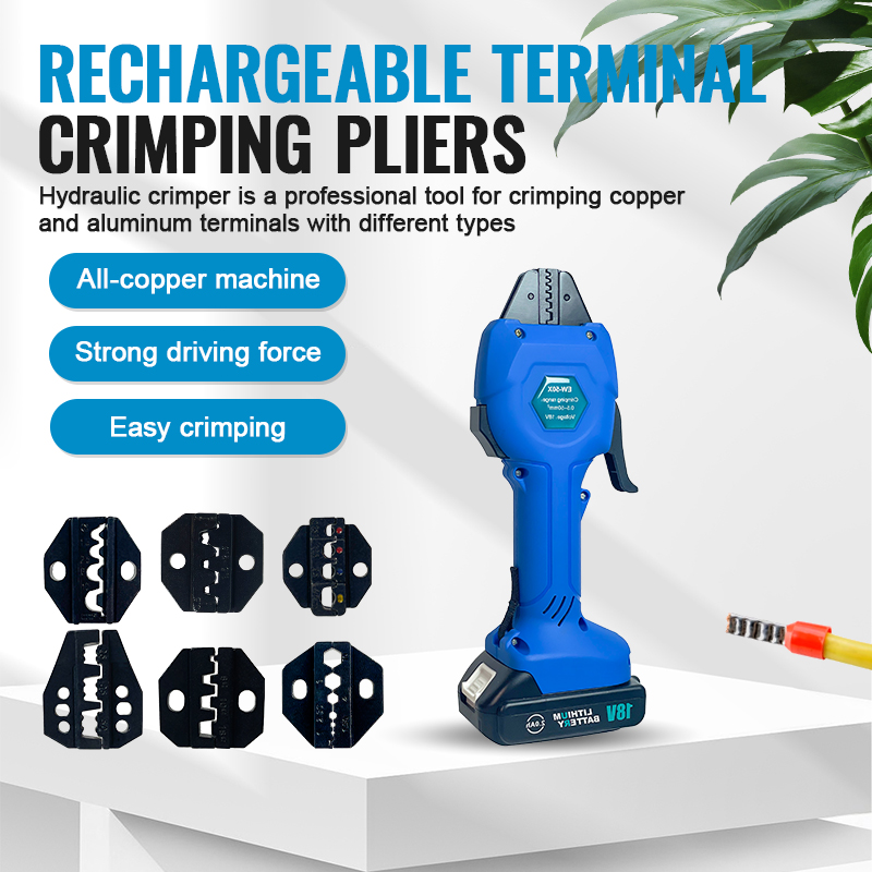 เครื่องมือจีบสายไฟแบบชาร์จไฟได - Pliers บทวิจารณ์และราคา