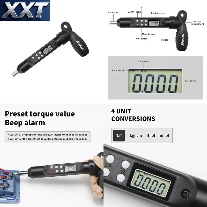 ชุดไขควงวัดแรงบิดดิจิตอล XXT S - Screwdriver Set บทวิจารณ์และราคา